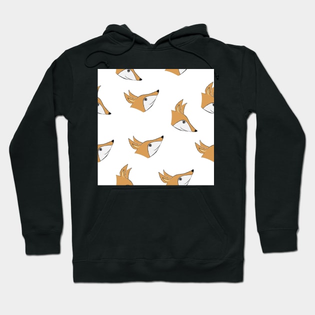 Fox Pattern Hoodie by Creative Meadows